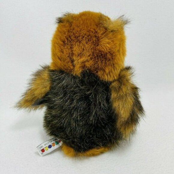 Aurora Night Owl Hooter Plush Toy Doll Standing Realistic Brown Halloween Cuddle - Picture 2 of 12